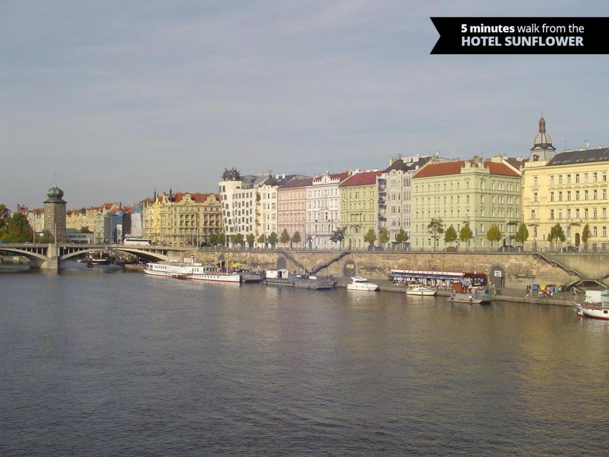 Hotel Sunflower Prag Dış mekan fotoğraf